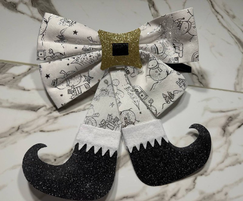 Бант на елочку