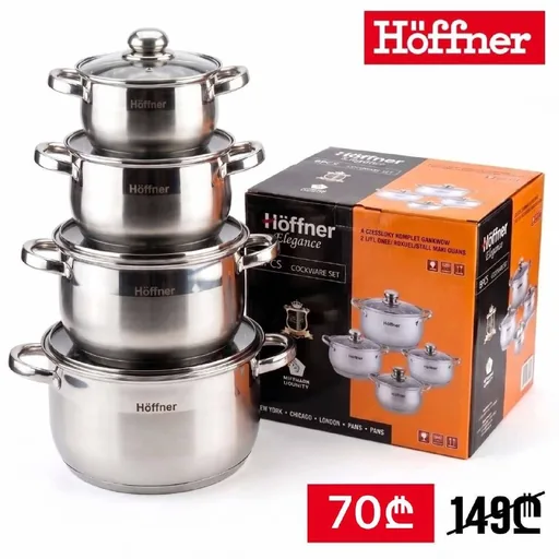 Новый набор кастрюль Höfffner