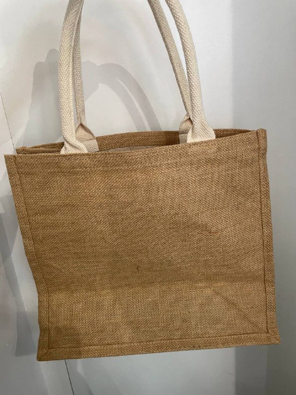 Плетеная корзина, сумка из джута 3