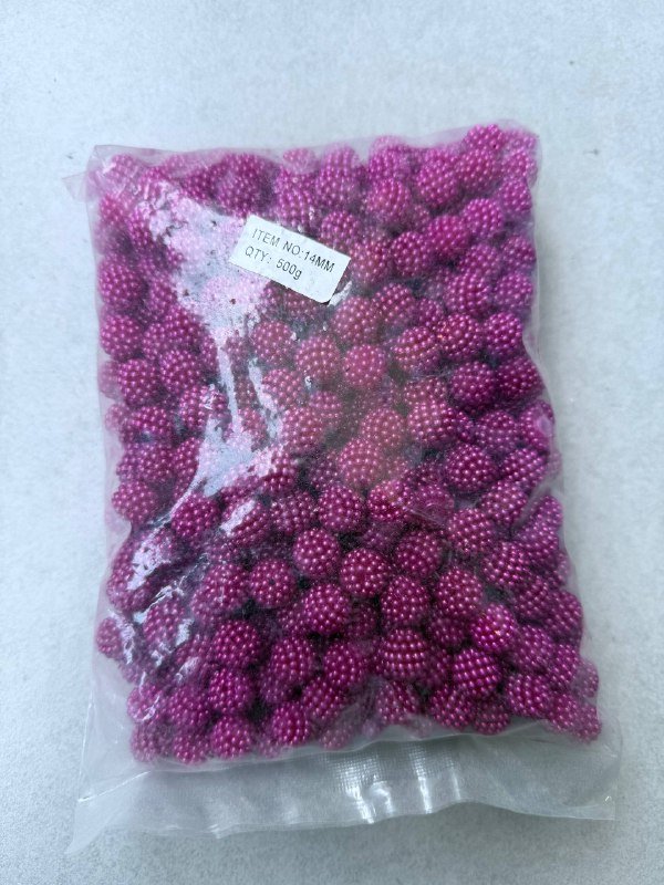 Бусины для рукоделия в фасовке 500гр разные цвета и размеры 4