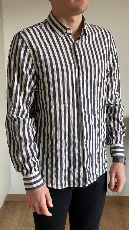 Кардиган Bershka, рубашка черная, джинсы Mavi, кофта коричневая, рубашка Koton, пальто Key Man 6