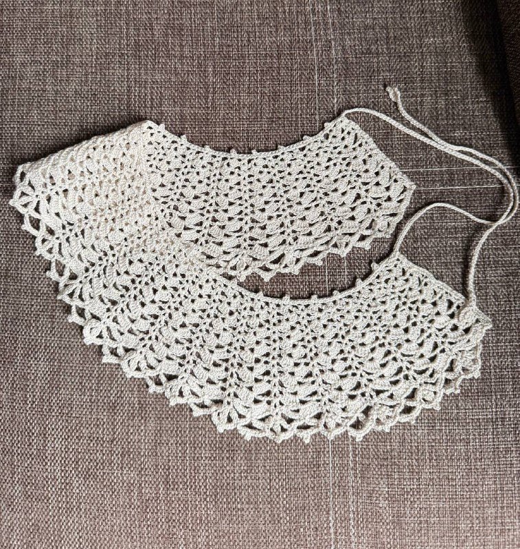 Косыночки, Воротник вязанные крючком 1