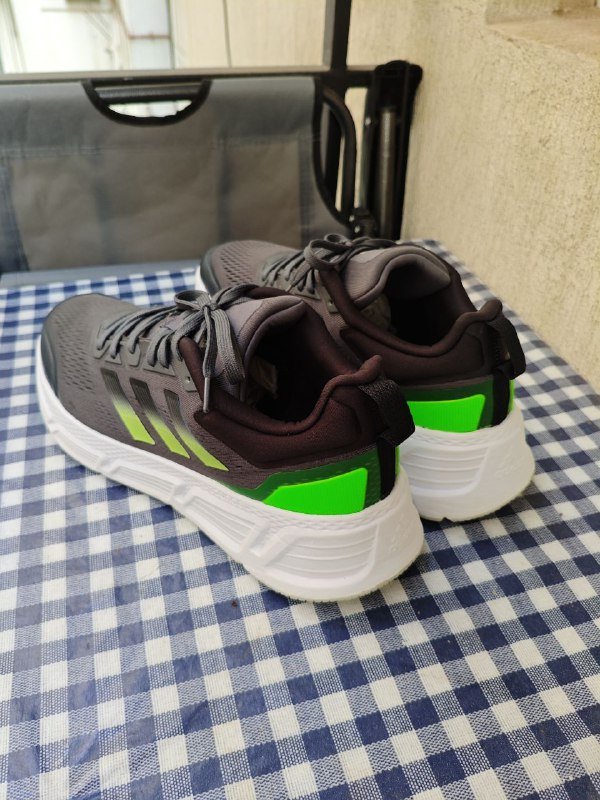 Кроссовки мужские Adidas Questar Grey Green GY2261 2