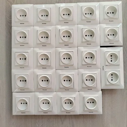 Розетки Panasonic без заземления