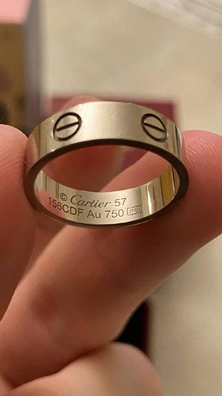 Кольцо Cartier Love Collection размер 57 2
