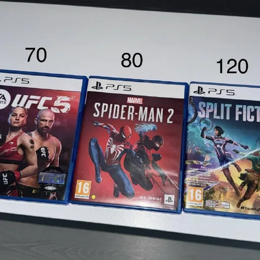 UFC 5, SpiderMan 2, Split Fiction