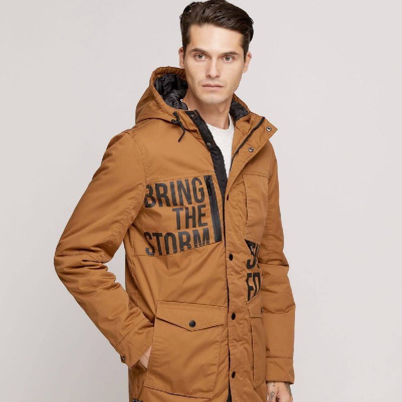 Зимняя мужская куртка Cropp размер S удлиненная 2