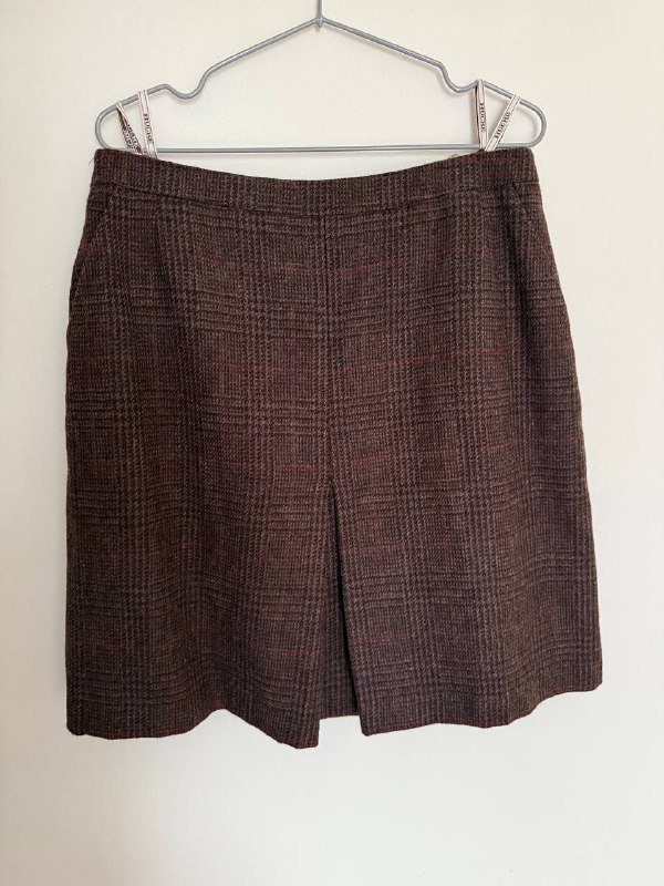 Винтажная юбка из 100% шерсти немецкого бренда Hucke