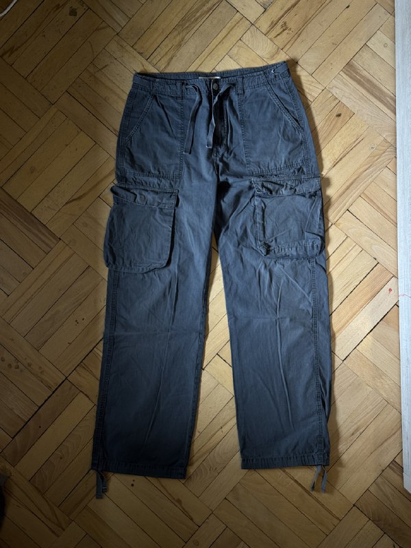 Легкие летние карго штаны Pull&Bear унисекс