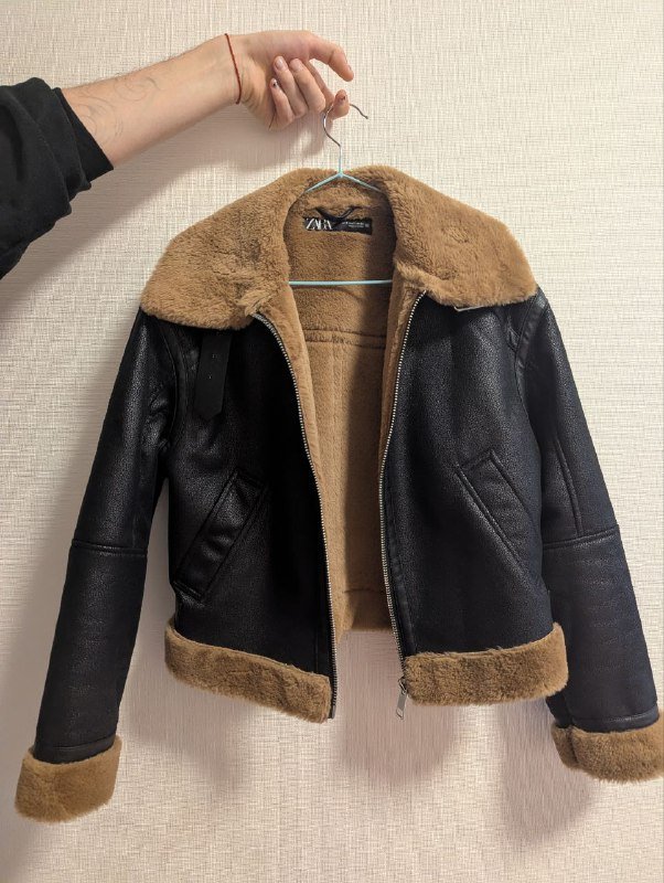 Куртка дублёнка Zara, размер S