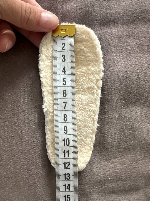 Теплые пинетки на липучке, 12 см, 6-12 мес 5