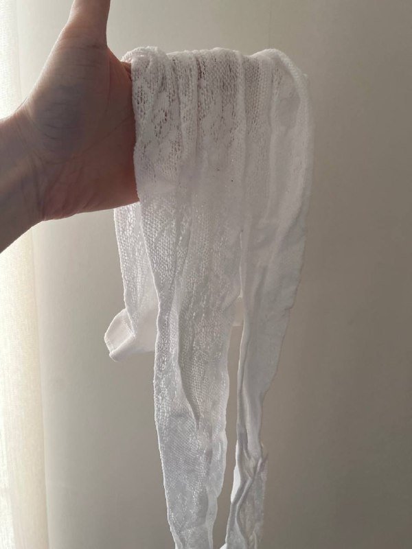 Белые колготки универсальный размер 2