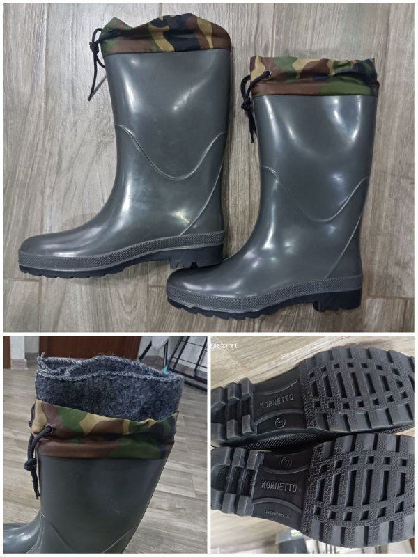 Новые резиновые сапоги