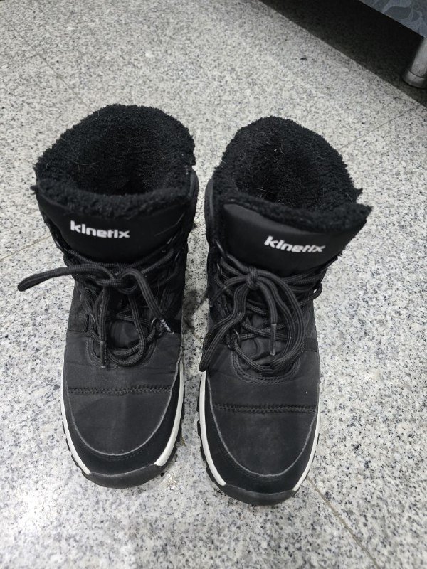 Водоотталкивающие теплые ботинки 36 размер