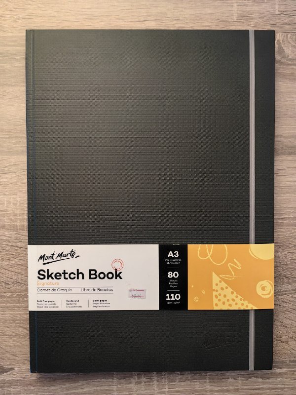 Маркеры Touch, скетчбук Mont Marte 5