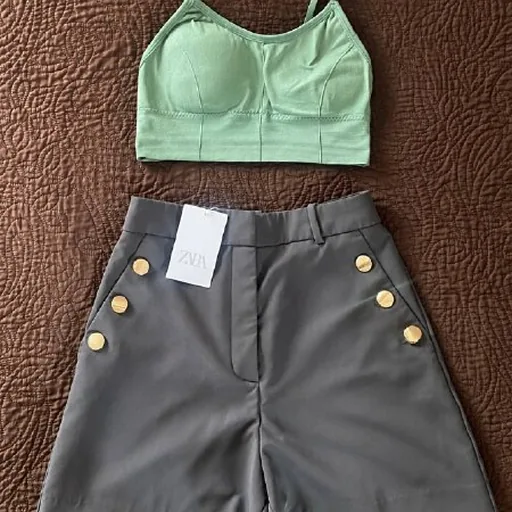 Шорты и топик Zara