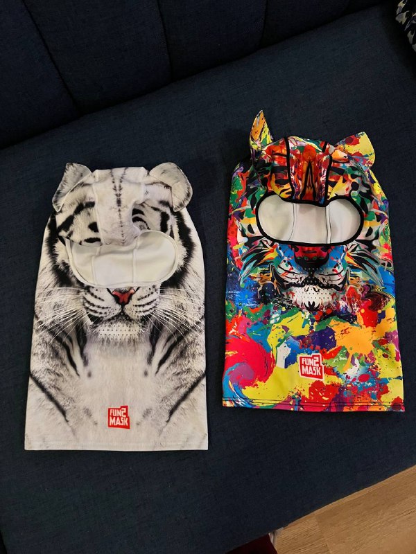 Балаклава Funtomask Звери для катания на лыжах, сноуборде 3