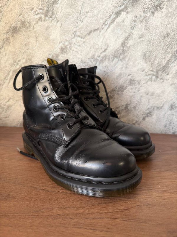 Кожаные ботинки размер 38 3