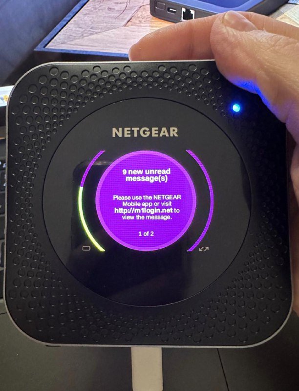NETGEAR Nighthawk M1 4G LTE WiFi Mobile Hotspot