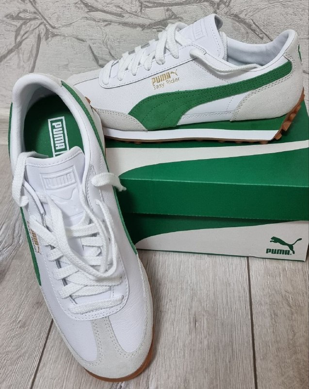 Обувь Puma мужская новые белые кроссовки 2