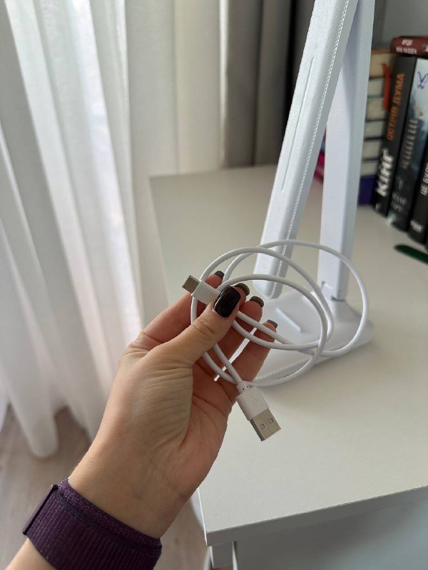 Настольная лампа белого света с регулировкой яркости 2