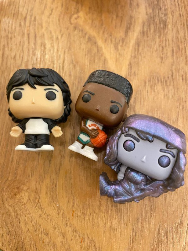 Фигурки Kinder, Funko Pop Stranger Things (3 штуки)