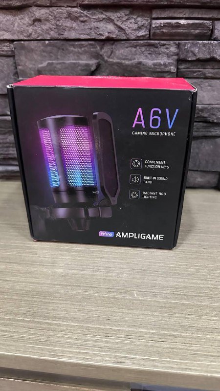 Игровой микрофон FIFINE AmpliGame A6V RGB 2
