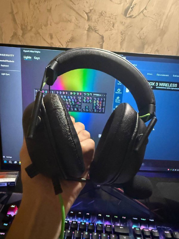 Игровой компьютер, монитор, мышь, клавиатура, коврик, наушники, кресло 9