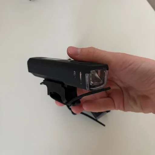 Фонарик с креплением, 4 режима, USB Type-C