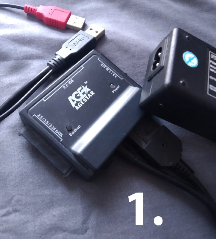 Переходник для жестких дисков через USB