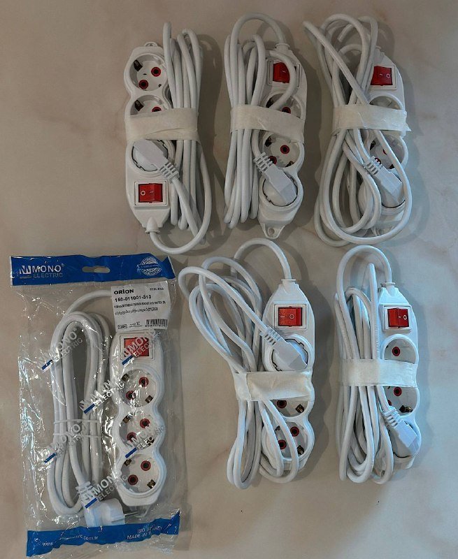 Удлинитель электрический 3 м 4