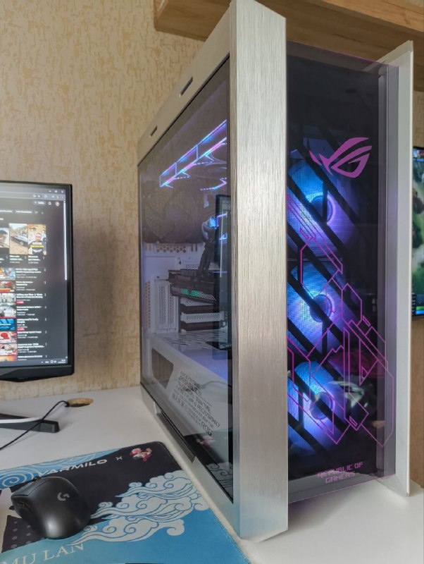 Компьютер ASUS ROG Strix, i9, RTX 3060Ti, клавиатура HyperX 4