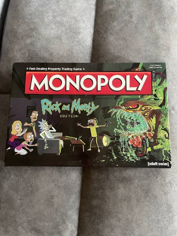 Настольные игры Мафия, Монополия Рик и Морти 4