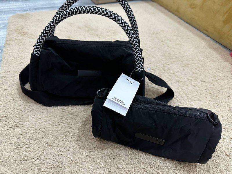 Сумка Puma и стильная сумка бочонок