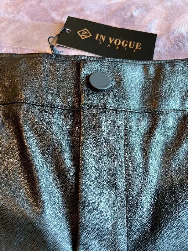 Шорты кожаные женские размер 36 2