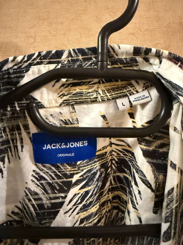 Гавайская летняя рубашка Jack and Jones, размер L 3