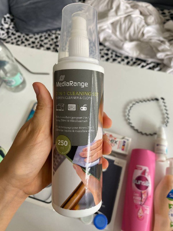 жидкость для очистки экранов, спрей 250 мл 5