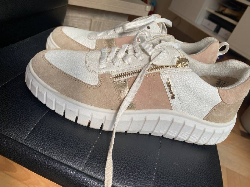 Кеды Tamaris женские 39-40 размеры натуральная кожа