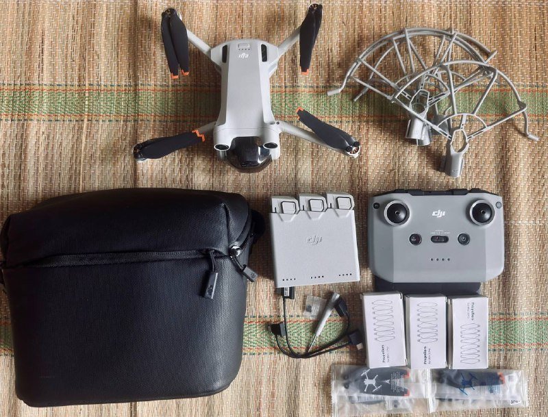 DJI Mini 3 Pro Fly More Combo комплектация дрон пульт 3 батареи