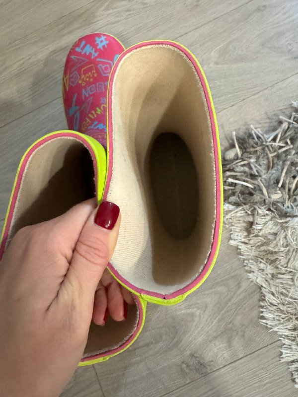 Резиновые сапоги для девочки Antilopa 36 размер 4