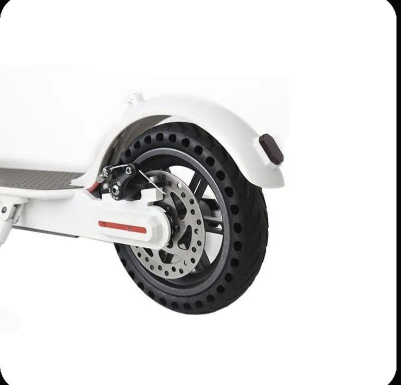 Покрышка 8 1/2*2 литая перфорированная для электросамоката 3