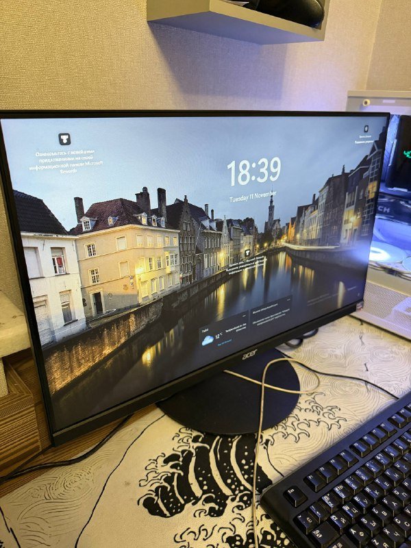 Монитор Acer 180 hz IPS 1 ms 1920x1080p 4