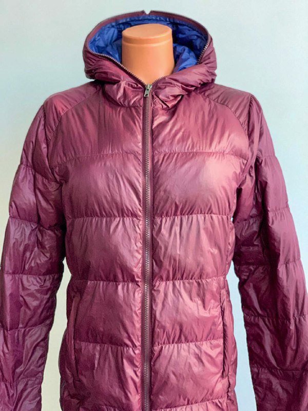 Ультралегкий пуховик Mavi бордовый женский 2
