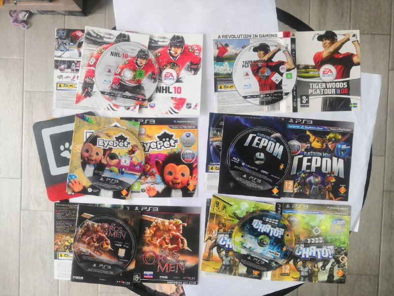 Лицензионные игры PS3 5