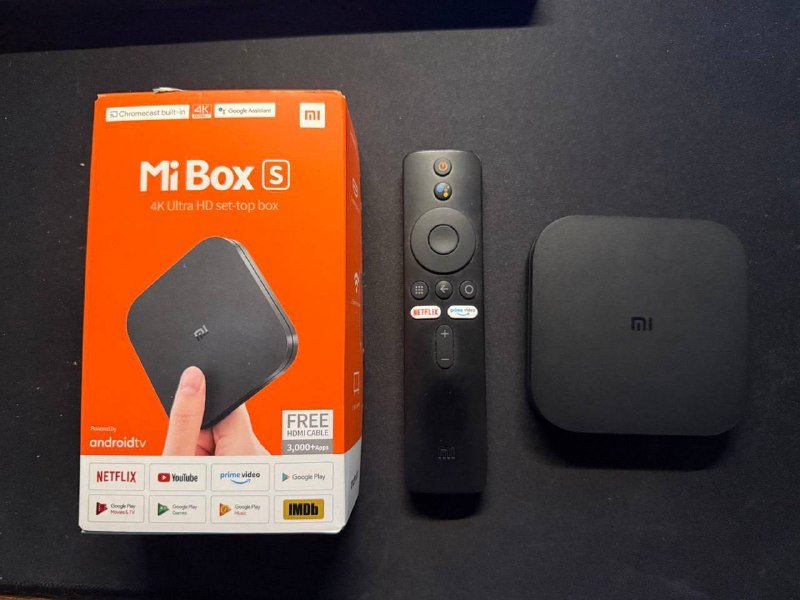 Android TV приставка Mi Box S 4K MDZ-22-AB
