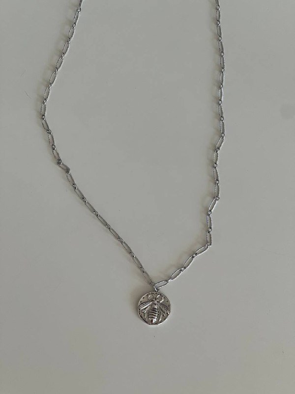 Цепь с медальоном с изображением осы 2
