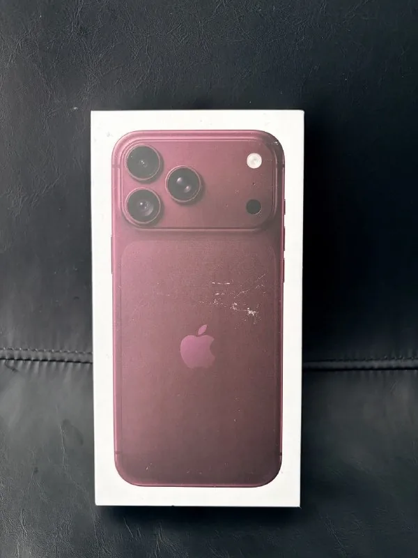 iPhone 18 Pro Max, Burgundy 256GB 1