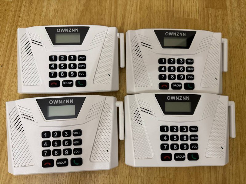 Система внутренней связи OWNZNN комплект из 4 шт