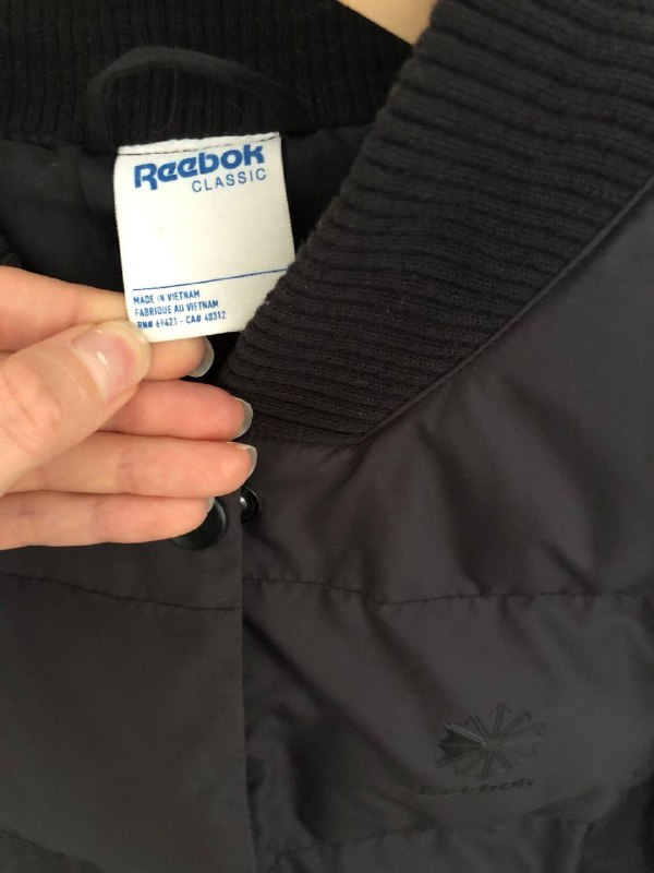 Куртка Reebok синтепон XS-S 2
