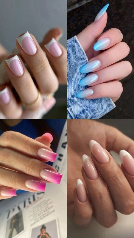 Френч и амбре маникюр